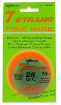 Drennan 7Strand Stahl - 1x7-15 m - Tragkraft 28 lb