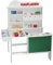 roba Kaufladen, inkl. Kaufladenzubehör, Holz weiß, mit 4 Schubladen, Uhr, Tafel, Theke & Seitentheke