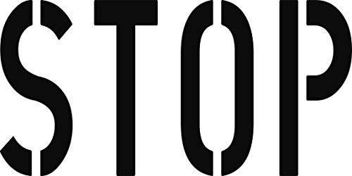 STOP Bodenmarkierungsschablone