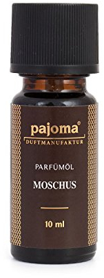 pajoma Duftöl 10 ml, Moschus - Golden Line | feinste Parfümöle für Aromatherapie/Duftlampe | Premium Qualität