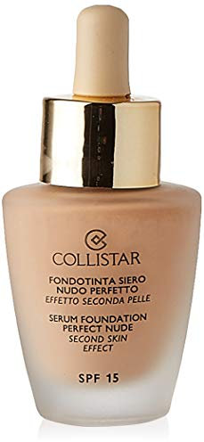 Collistar perfekte Nude-Serum-Foundation LSF15, n. 1 Ivory, Serum-Foundation mit Nude-Effekt, superflüssige Textur, modulierbare Deckkraft und Satineffekt, für alle Hauttypen, 30 ml