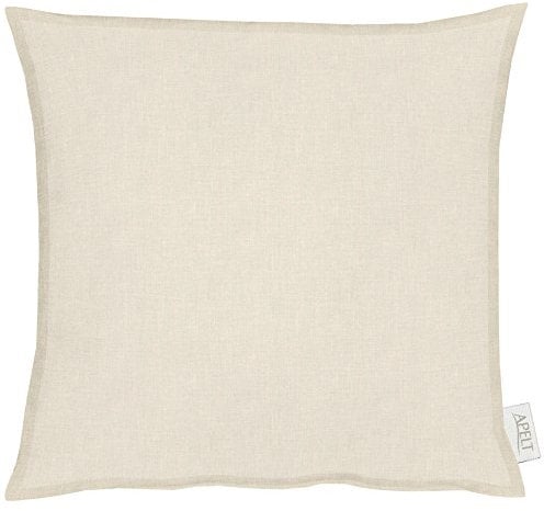 Apelt Kissenhülle, Polyester-Baumwolle, Weiß, 40 x 40 x 0.5 cm