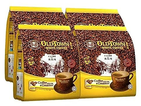 Old Town White Coffee 2 in 1 (4 pack x 15 sachets) Imported from Malaysia Ametsus (Coffee & Creamer)