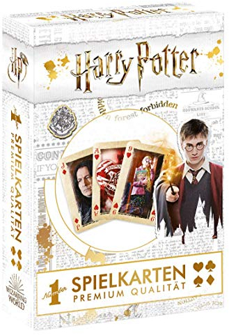 Winning Moves - Number 1 Spielkarten - Harry Potter - Harry Potter Fanartikel - Alter 6+