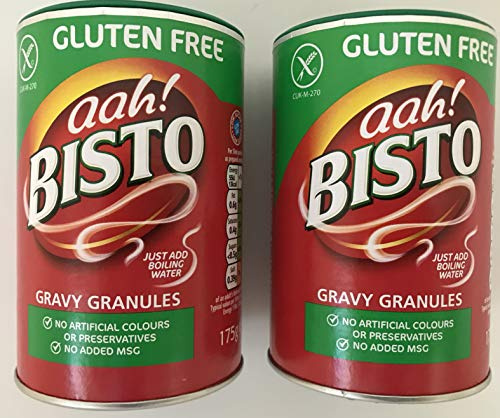 Bisto Granulés pour sauce sans gluten - 175 g (lot de 2) - Convient aux végétariens et coeliaques
