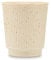 House Doctor 206260030 Rustikaler Becher aus Steingut Berica Beige | Steingutbecher mit gesprenkelter Glasur | Zeitloses skandinavisches Design, Steinzeug