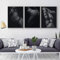 DHLHL 3 Stück Sexy Bondage Art Silhouette Wandkunst Hd Printing Sexy Poster für Home Schlafzimmer Dekoration 50x70cm ohne Rahmen