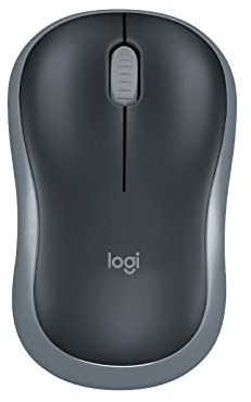 Logitech M185 Mouse, Wireless Swift Grey, 910-002235