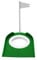 Golf Putting Cup, Indoor Outdoor Plastic Golf Training Aids with Hole and Flag