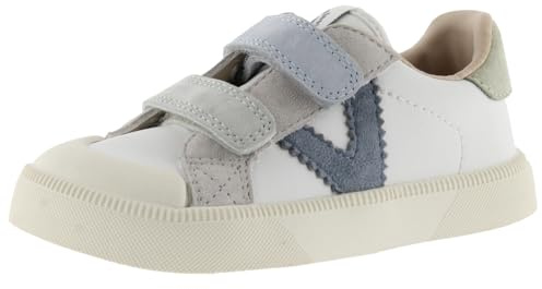 victoria Sneaker Oliver Barefoot 1356103 | Lederoptik & VelourslederEinsätzen & Klettverschlüsse für Kinder Unisex