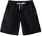 LYRIKER Badehose Herren Ohne Netz, Badeshorts Ohne Mesh Schwimmhose Schwarz Ohne Futter L