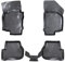 fussmattenprofi.com 3D Auto Gummimatten Set für VW Golf 6 Baujahr 2009-2012 | Hoher Rand 5cm Allwetter Geruchlos rutschfest Gummifußmatten Fussmatten TPE