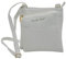 JENNIFER JONES - Modische Damen Handtasche - Umhängetasche - Crossbody Bag - Schultertasche mit verstellbarem Henkel (Style A, Weiß)