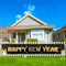 Koliphy Silvester Deko 2025 Neujahrs Banner, 2025 Happy New Year Banner Silvester Party Stoff Hintergrund, Neujahr Deko 2025 Silvesterparty Silvesterdeko für Drinnen Draußen, 300x50cm