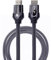 REY Cable HDMI Macho 1.4 4K, 3D, Malla Reforzada Trenzada, 3m