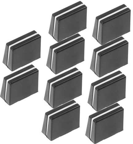 VICASKY 10stücke Teiliges Fader Caps Mit Innendurchmesser Abs-material Ersatz-schiebereglerknöpfe Für Mischpult Glatte Bedienung Langlebige Mixer Slider Knobs Für Dj-konsolen