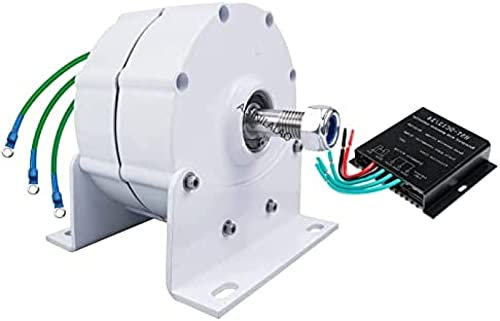 12000 W 3-Phasen-Permanentmagnetgenerator, 110 V/220 V Permanentmagnet-Elektromotorgenerator DIY-Generator Permanentmagnetmotor AC, 220 V