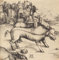 IPLUPJDY Vintage Leinwand Wandkunst GemäLde Kunst Bilder Kunstdruck Leinwand Das Monströse Schwein Von Landser Vermutlich Von Albrecht Dürer Leinwand Wandkunst poster für Wohnzimmer-Dekor 60x90cm