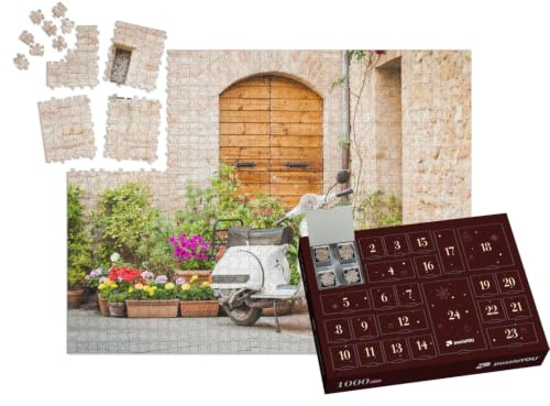 puzzleYOU: Puzzle-Adventskalender | „Eine Vespa, Italien“ – aus der Puzzle-Kollektion Italien