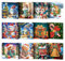 12 Stück Diamond Painting Weihnachtskarten,5d diamond painting,Handgemachtes Diamant Malerei Grußkarten mit umschlag set,postkarten weihnachten,Weihnachten Geschenk für Freunde und Familie und Lehrer