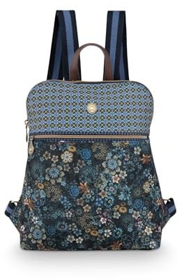 Pip Studio Finlee Backpack Tutti i Fiori Blue 28x11x36cm