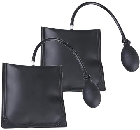 AJinacious Air Wedge Pump Up Bag, 2 PCS Air Wedge Heavy Duty Car Door Window Frame Air Wedge Alignment Tool, Air Wedge Door Pump Up Bags for Lifting Door Windows Furniture Car Repair