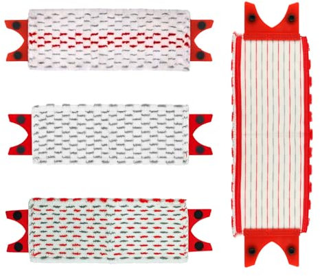 3 Pcs pour Vileda Ultramax Serpillere Recharge Serpillière Housse de Rechanges en Microfibre pour Vileda O-Cedar, Pad pour Balai Lavage Sol