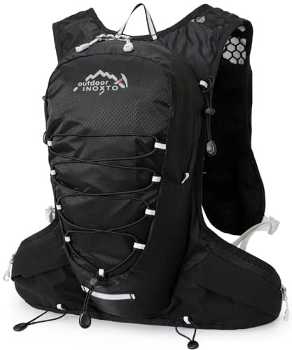 INOXTO Sac d'hydratation léger 5L,adapté à la randonnée en Plein air,Marathon, compétition Cycliste, Gilet d'hydratation d'alpinisme,Hommes et Femmes