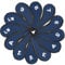 PATIKIL Golf Club Head Cover, 12 Pcs Number Golf Club Irons Covers Neoprene Driver Headcover Golf Lovers Gifts for Men Women, Dark Blue/Black