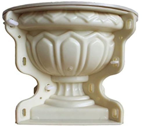 MNBVH Pflanzerform Großer Zement Garten Pflanzer Schimmel Beton Blütenschiffsform Saftige Pflanzgefäße Form