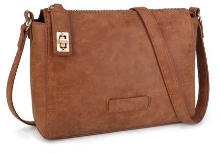 Gladdon Damen Umhängetasche Kleine, Leichte Crossbody Bag Mini-Schultertasche für Alltag, Stadt & Reise