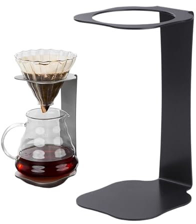 Supporto per caffè filtro | Porta filtro da caffè in metallo - Supporto portatile compatto per mulino e stazione di filtro per viaggi cucina casa e commerciale