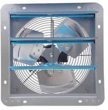 OWOHYG Silent Exhaust fan | Automatic Ventilation Fan, Extractor Fan with Exhaust And Intake, for Warehouse Home Kitchen (One Color 18inch)