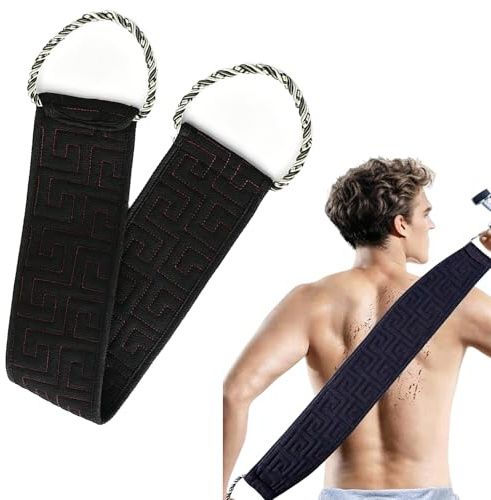 Estropajo de espalda para ducha, toalla de ducha exfoliante de espalda, exfoliante corporal, dispositivo de lavado de espalda para la ducha, dispositivo de lavado de espalda de doble cara para la