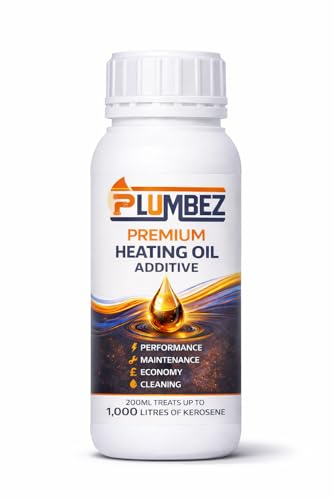 PlumbEZ Premium Heating Oil Additive 200ml | Kerosene & Heating Fuel Treatment for Oil Boilers & Tanks, Treats Up to 1000 Litres | Heating Oil Conditioner for Domestic Home Fuel Maintenance