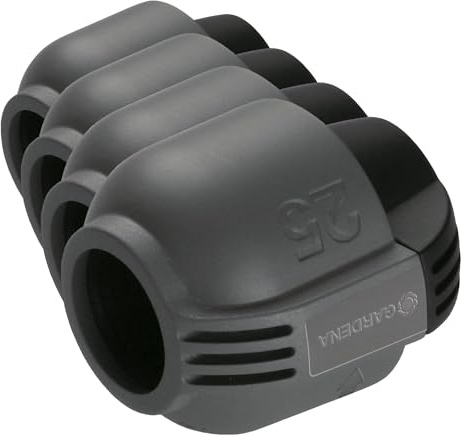 Gardena 2778 Bouchon de Fin de Ligne pour arroseur 25 mm (Lot de 4)