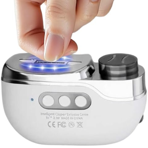 Electric Nail Clippers - Adjustable Speed 3 with Retroclutch, Rechargeable Silent Nail Clipper with Clipping Collection, for Children, Boys, Men, Women, Feet, Manicure, Pedicure, Nails Inc