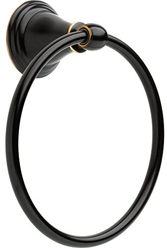Delta Hand Towel Holder | Oil Rubbed Bronze Ring for Hanging Towels in Kitchen, Bathroom | Windemere Accessories