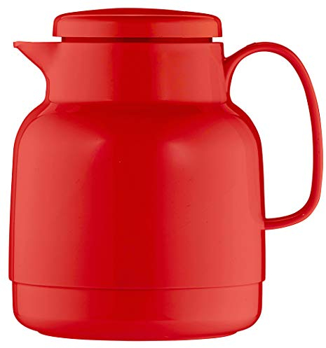 Helios Mondo Kunststoff-Isolierkanne, rot, 1 Liter