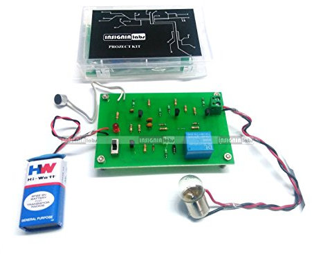 INSIGNIA LABS - CLAP Switch Based Light/Bulb Control KIT Project - Electronic School College Project