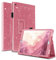 FSCOVER Case for iPad 9th / 8th / 7th Generation 10.2 Inch (2021 2020 2019), Glitter iPad Cover 9/8 / 7 Gen with Pencil Holder, Auto Wake/Sleep -Pink
