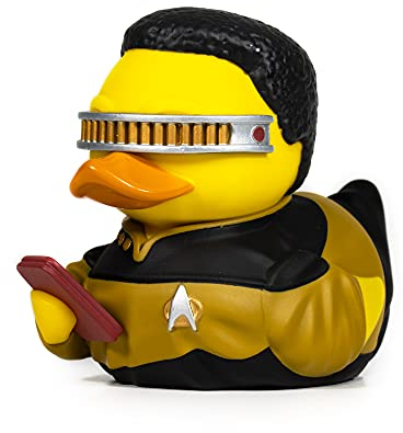 TUBBZ Box-Ausgabe Geordi La Forge Sammler-Vinyl-Gummiente Figur - Offizielles Star Trek Merchandise - Fernsehen, Filme & Videospiele