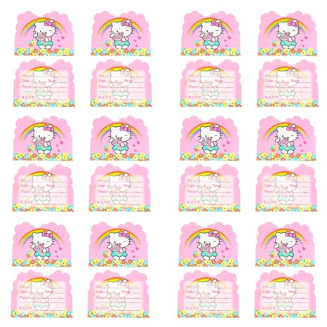 SMLHPARTY Einladung Geburtstag Party Einladungskarten Kindergeburtstag Geburtstag Einladung Karte Geburtstagseinladungen Party Einladungskarten