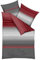 JACK by Kaeppel Fein Biber Bettwäsche 2 TLG. 135x200cm Division Grau Anthrazit Silber Rot