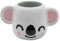 Mr. Wonderful - Mug 3D - Koala - Mug en céramique en forme de koala Capacité : 330 ml, White