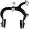 TOYANDONA Bike Brake Caliper Front Brake for Road Bikes c Clamp Metal Material High Efficiency Easy Installation