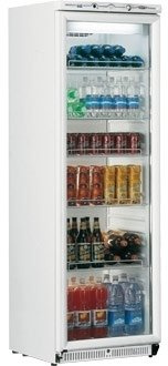 Glass Door Refrigerator Colour: White Capacity: 380 LTR