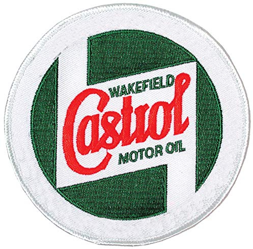Castrol Classic STR657 Besticktes Sponsoren-Abzeichen zum Aufnähen
