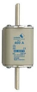 Mersen NH-Sicherungseinsatz EUROFUSE gG AC 400V Größe 2 80 A NH2GG40V80