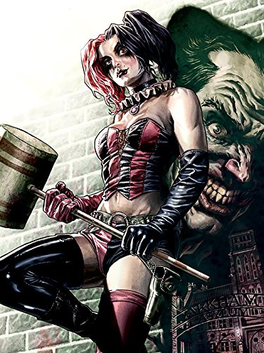 DC Comics Batman (Harley Quinn Pose) 60 x 80 cm Toile Imprimée